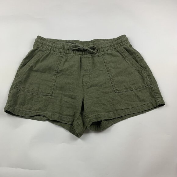 Old Navy Hunter Pines Linen Blend Pull On Shorts M - Picture 1 of 4